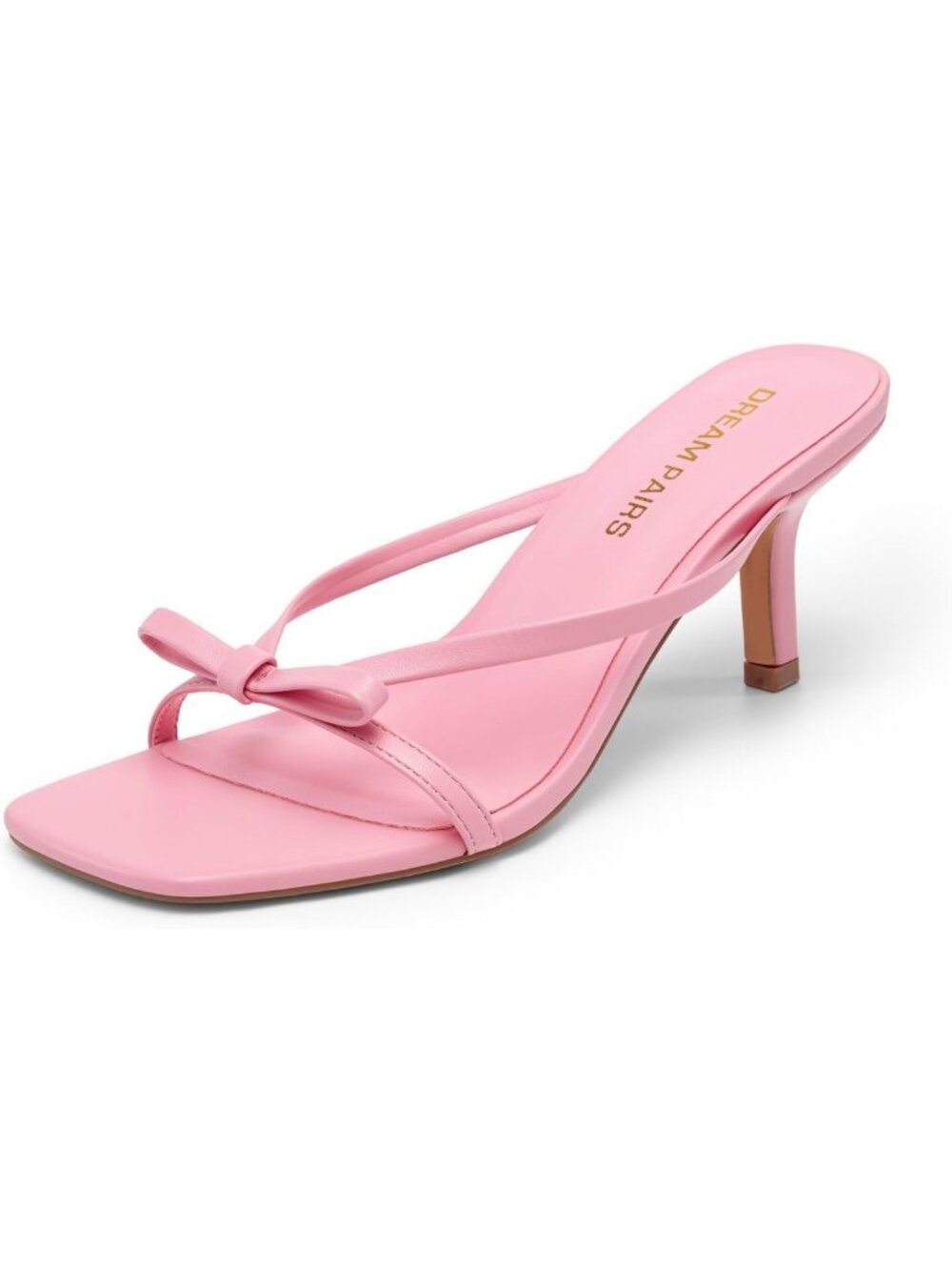Comfortable Bow Kitten Heel Sandals for Women - Stylish & Chic Summer Footwear